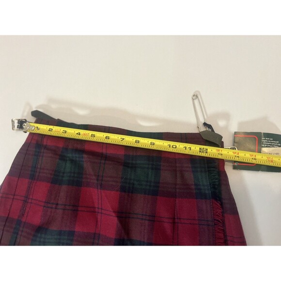 Vintage O’Neil of Dublin Wool Tartan Kilt Skirt | Made in Ireland | 28” Waist - Picture 9 of 12